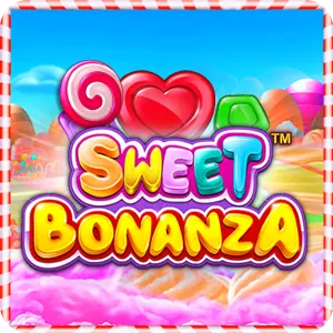 Bir sağlayıcıya ait Sweet Bonanza slot oyununun kapak görseli